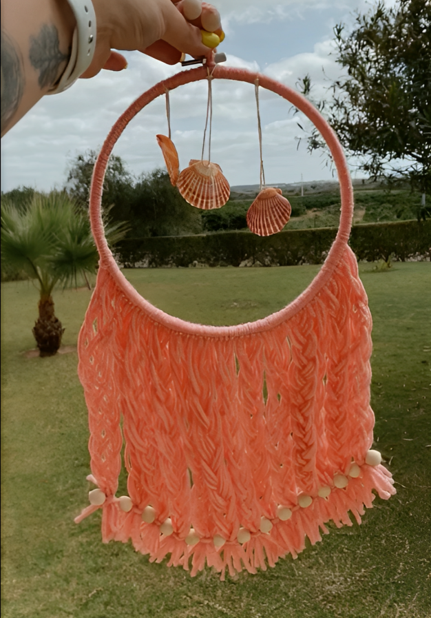 pink-macrame-with-shells-and-beads-main