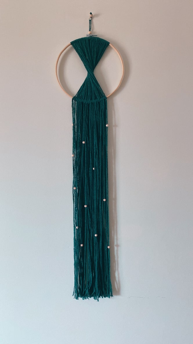 green-macrame-wall-decor-with-beads-main